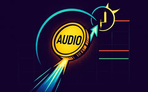AUDIO’s cryptocurrency price surge hits $0.0189 after a 15.47% jump in 30 minutes
